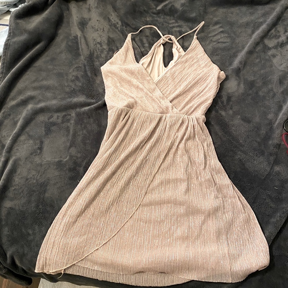 Champagne/blush dress